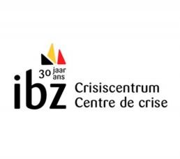 Logo 30 jahren Crisiscentrum